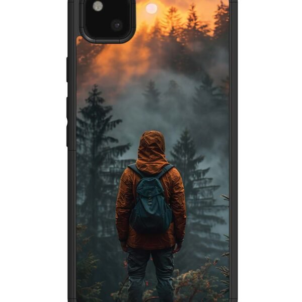 Google Pixel 4 Xl | 2D Metal Case | Alone In Forest | LC062