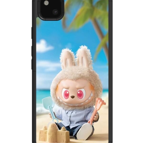 Google Pixel 4 Xl | 2D Metal Case | Labubu At The Beach | LC062