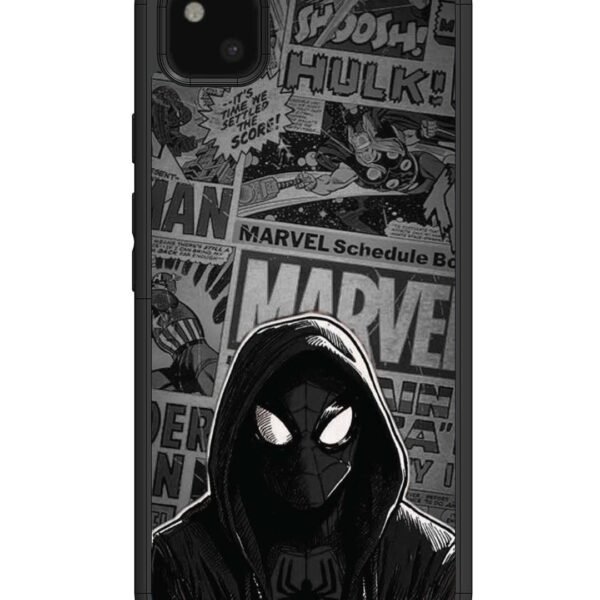 Google Pixel 4 Xl | 2D Metal Case | Black Spidey | LC062