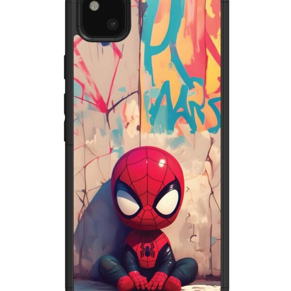 Google Pixel 4 Xl | 2D Metal Case | Graffiti Spider-Baby | LC062