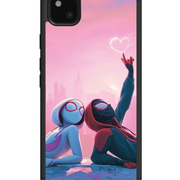Google Pixel 4 Xl | 2D Metal Case | Gwen Stacy & Miles Morales Spiderman | LC062