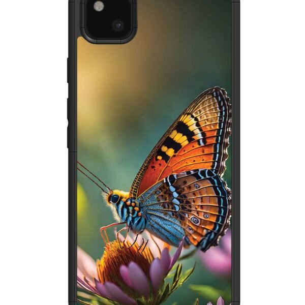 Google Pixel 4 Xl | 2D Metal Case | Golden Hour Monarch Butterfly | LC062