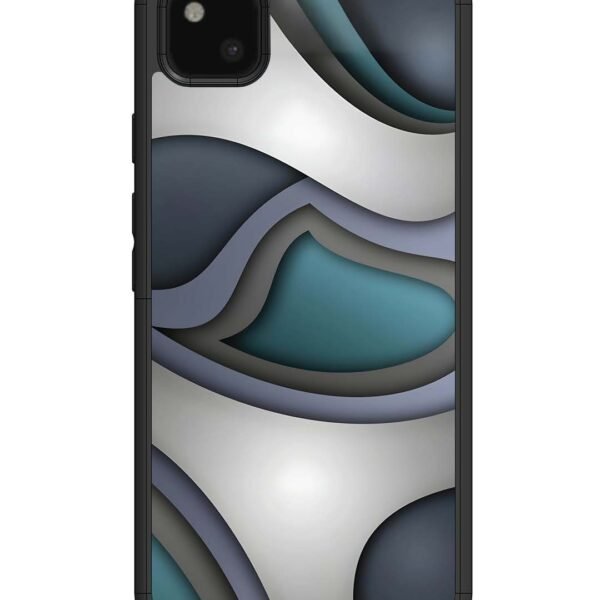 Google Pixel 4 Xl | 2D Metal Case | Slate Blue Gradient Wave | LC062