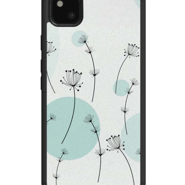 Google Pixel 4 Xl | 2D Metal Case | Minimalist Floral | LC062