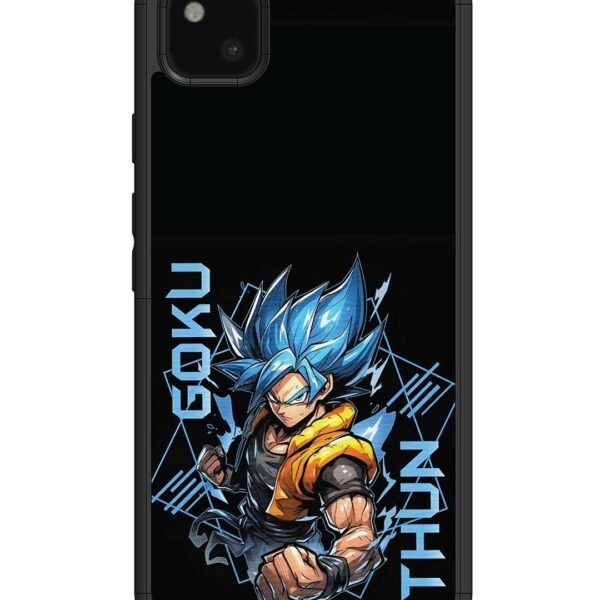 Google Pixel 4 Xl | 2D Metal Case | Street Fighter Goku God Form | LC062