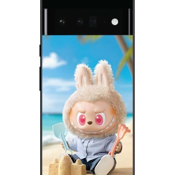 Google Pixel 6 Pro | 2D Metal Case | Labubu At The Beach | LC063