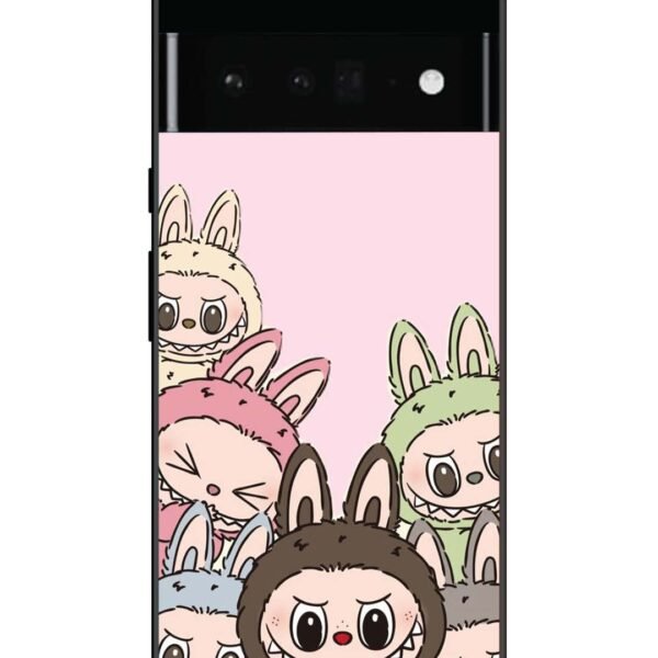 Google Pixel 6 Pro | 2D Metal Case | Labubu Gang | LC063