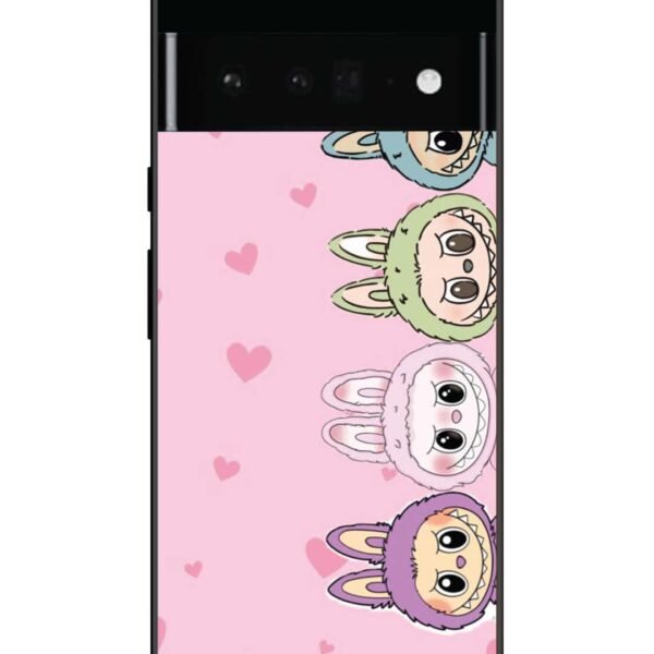 Google Pixel 6 Pro | 2D Metal Case | Funny Labubu | LC063