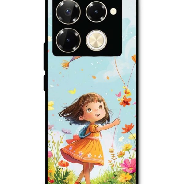 Infinix Note 40 Pro 5G | 2D Metal Case | Joyful Kite Flying | LC295