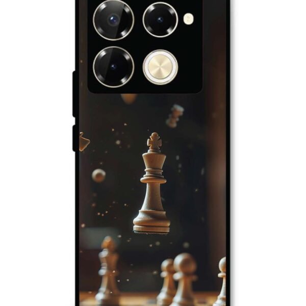 Infinix Note 40 Pro 5G | 2D Metal Case | King Chess | LC295