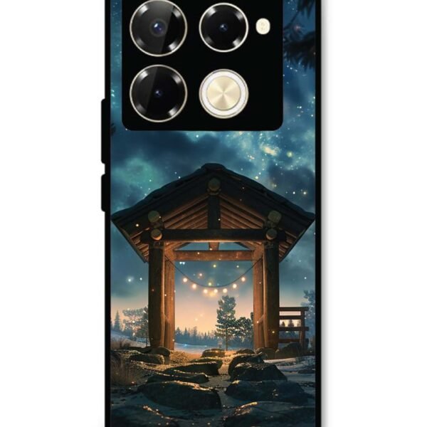 Infinix Note 40 Pro 5G | 2D Metal Case | Starry Night Gateway | LC295