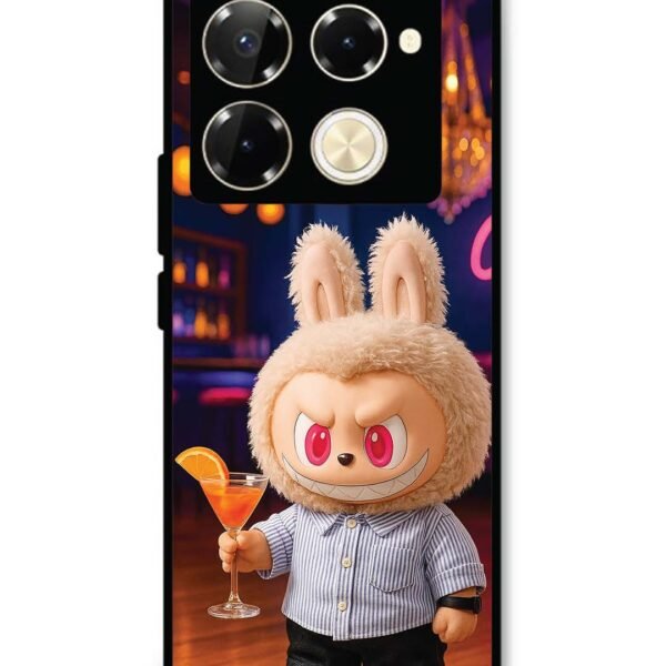 Infinix Note 40 Pro 5G | 2D Metal Case | Labubu Doing Party | LC295