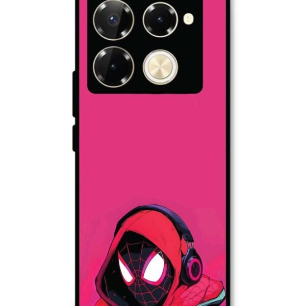 Infinix Note 40 Pro 5G | 2D Metal Case | Spidey Listening Music | LC295