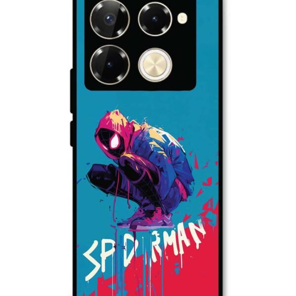 Infinix Note 40 Pro 5G | 2D Metal Case | Urban Spidey | LC295
