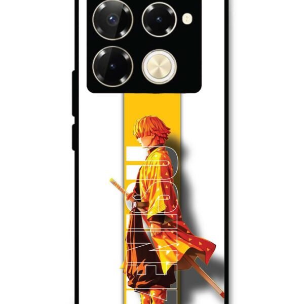 Infinix Note 40 Pro 5G | 2D Metal Case | Zenitsu Agatsuma | LC295