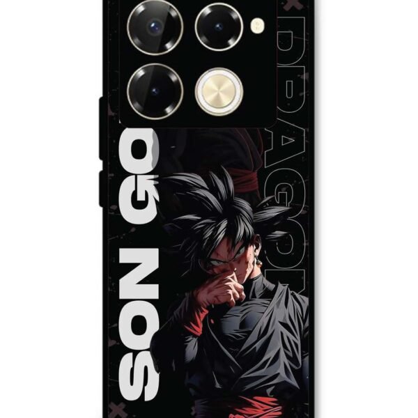 Infinix Note 40 Pro 5G | 2D Metal Case | Goku N Guhan Black Edition | LC295