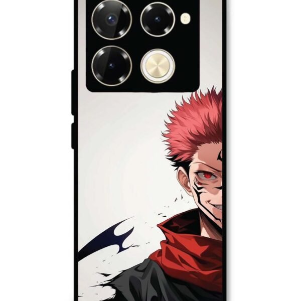 Infinix Note 40 Pro 5G | 2D Metal Case | King Of Curses Ryomen Sukuna | LC295