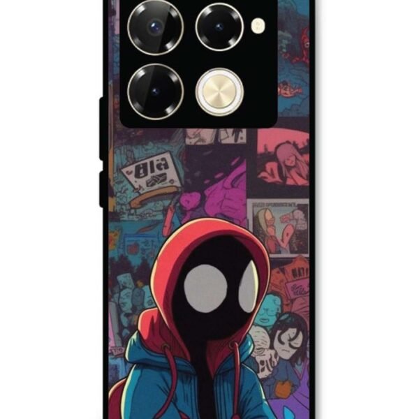 Infinix Note 40 Pro 5G | 2D Metal Case | Miles Morales Spiderman | LC295
