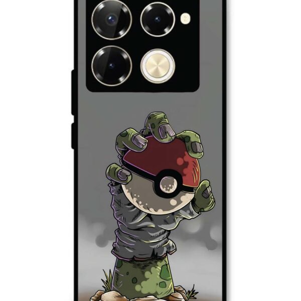 Infinix Note 40 Pro 5G | 2D Metal Case | Apocalyptic Poke Ball | LC295