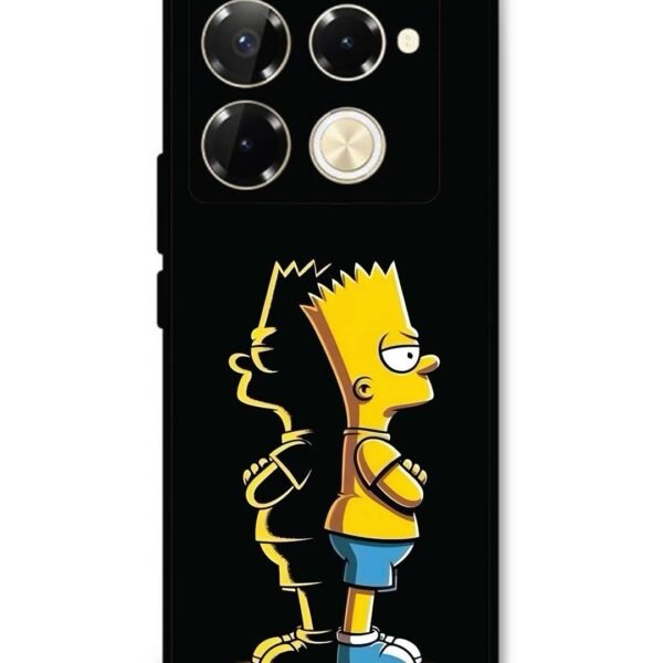 Infinix Note 40 Pro 5G | 2D Metal Case | Bart Simpson Shadow Edge | LC295