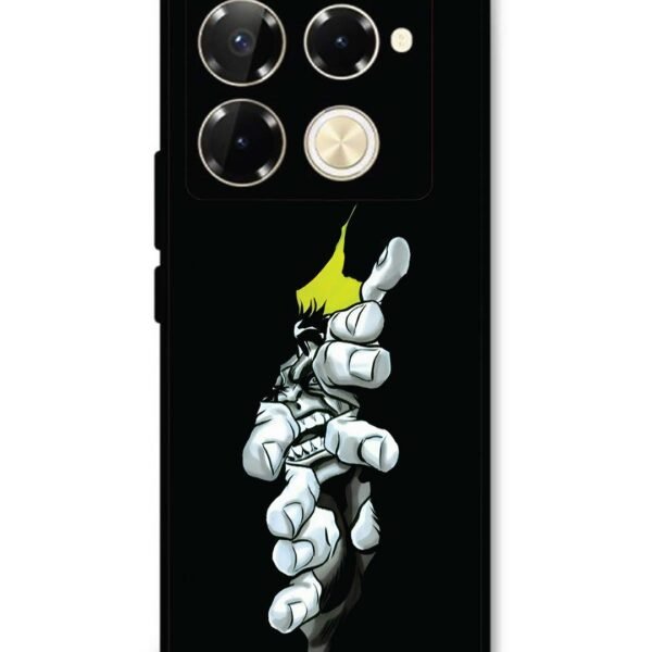 Infinix Note 40 Pro 5G | 2D Metal Case | Bulk Blackout Reach Graphic | LC295