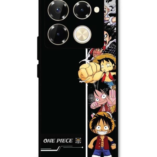 Infinix Note 40 Pro 5G | 2D Metal Case | Luffy Evolution Gear 5 Anime Art | LC295