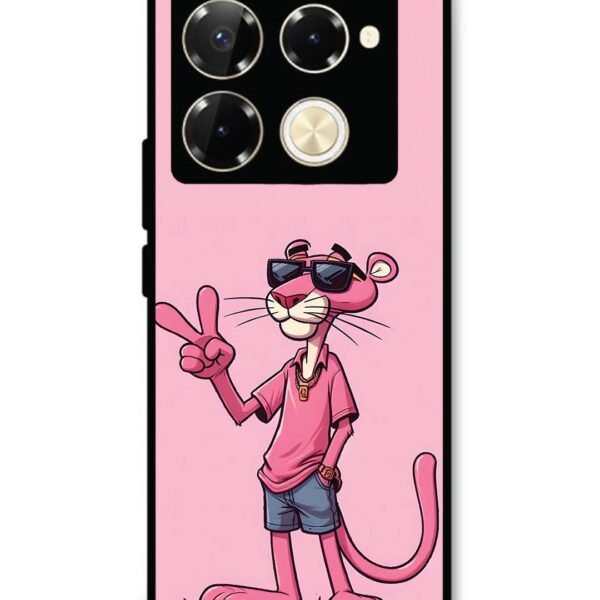 Infinix Note 40 Pro 5G | 2D Metal Case | Pink Panther Streetwear | LC295