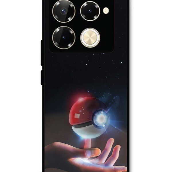 Infinix Note 40 Pro 5G | 2D Metal Case | Poke Ball Cinematic Catch Glow | LC295