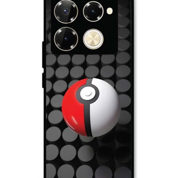 Infinix Note 40 Pro 5G | 2D Metal Case | Poke Ball | LC295