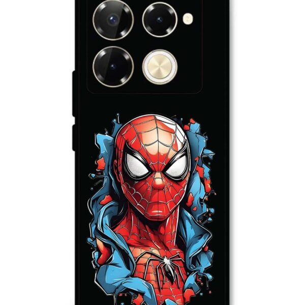 Infinix Note 40 Pro 5G | 2D Metal Case | Spider Man Street Art Style | LC295