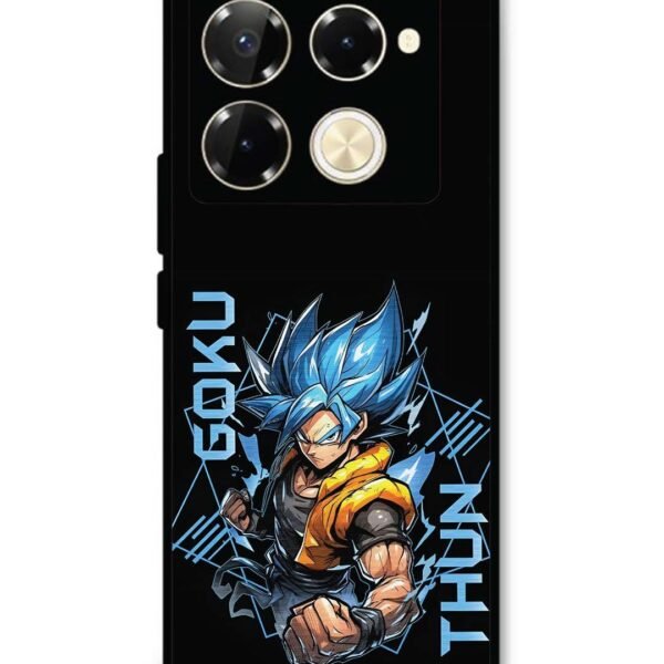 Infinix Note 40 Pro 5G | 2D Metal Case | Street Fighter Goku God Form | LC295