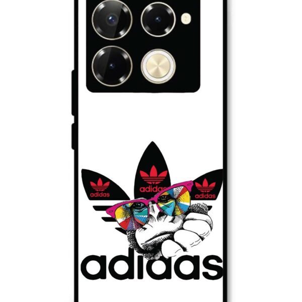Infinix Note 40 Pro 5G | 2D Metal Case | Street Style Adidas Burst | LC295