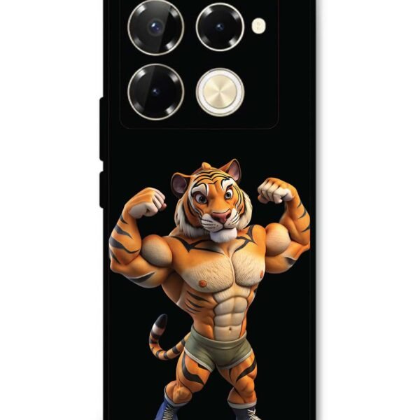 Infinix Note 40 Pro 5G | 2D Metal Case | The Strong Tiger | LC295