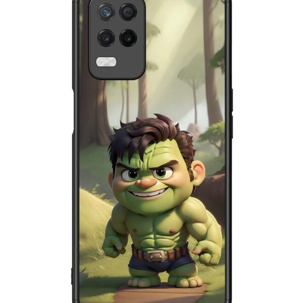 Realme 8 5G | 2D Metal Case | Cute Baby Hulk | LC108