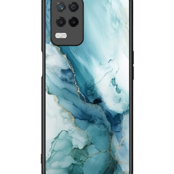 Realme 8 5G | 2D Metal Case | Oceanic Marble | LC108
