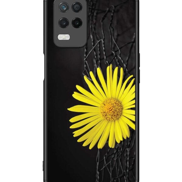 Realme 8 5G | 2D Metal Case | Sunflower On Fansing | LC108