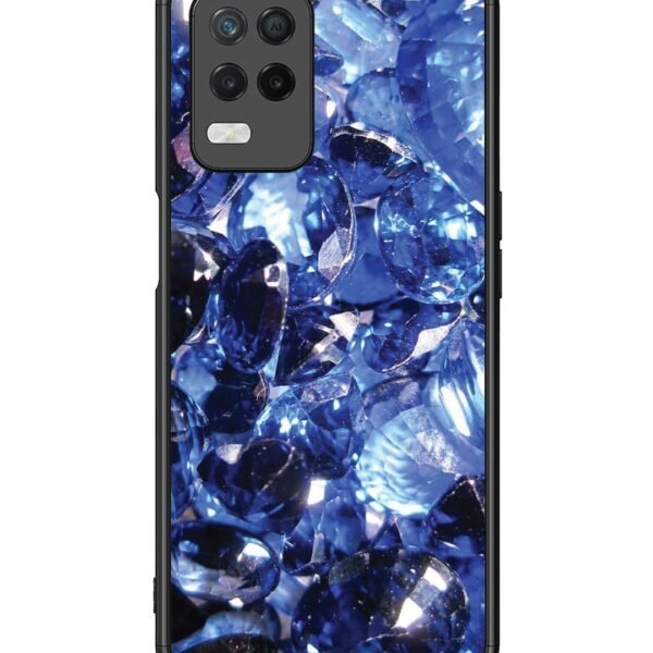 Realme 8 5G | 2D Metal Case | Oceanic Sapphire Sphere | LC108