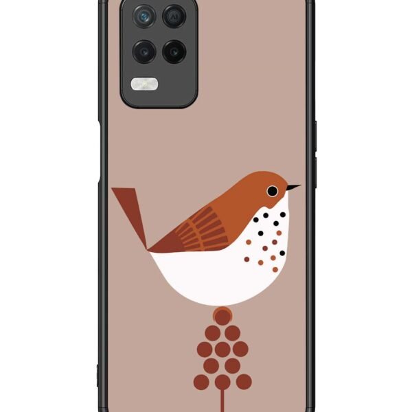 Realme 8 5G | 2D Metal Case | Sparrow | LC108