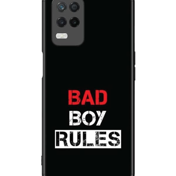 Realme 8 5G | 2D Metal Case | Bad Boy Rules | LC108
