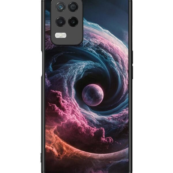 Realme 8 5G | 2D Metal Case | Colorful Universe | LC108