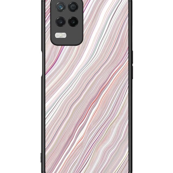 Realme 8 5G | 2D Metal Case | Abstract Marble | LC108