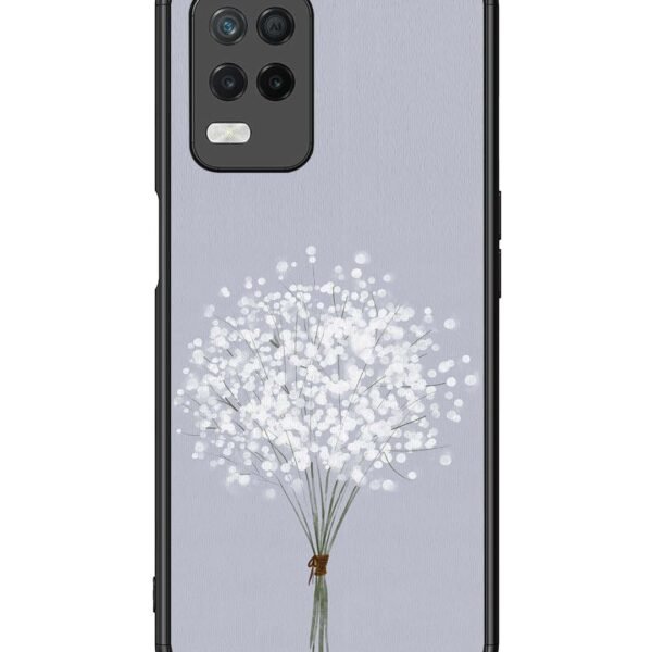 Realme 8 5G | 2D Metal Case | Blossom White | LC108