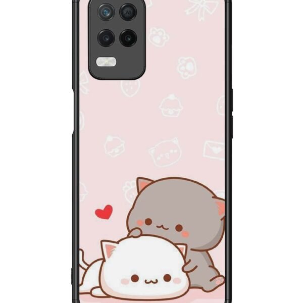 Realme 8 5G | 2D Metal Case | Bubu & Dudu Love | LC108
