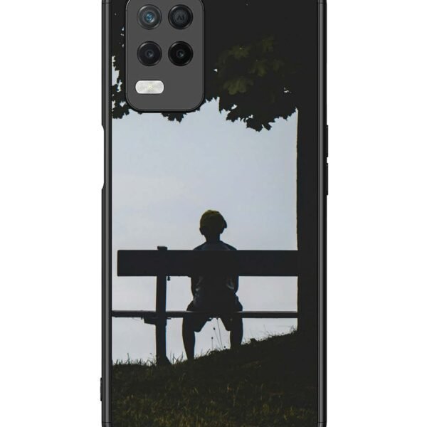 Realme 8 5G | 2D Metal Case | Alone Under The Baniyan Tree | LC108