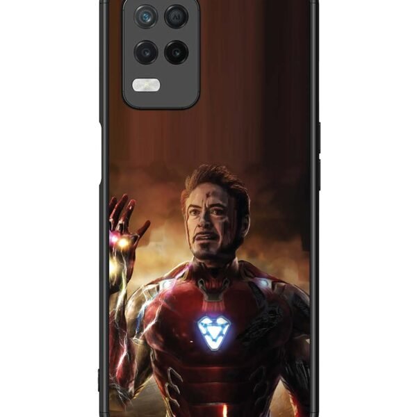 Realme 8 5G | 2D Metal Case | Iron Man Inifinity Stones | LC108