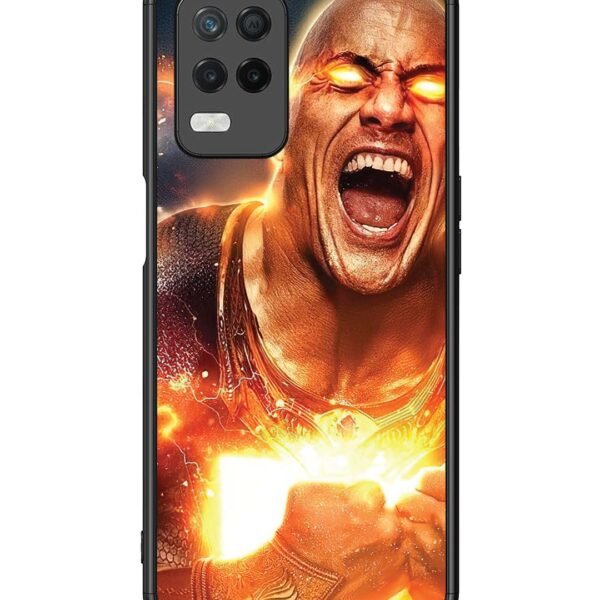 Realme 8 5G | 2D Metal Case | Black-Adam-2022 | LC108