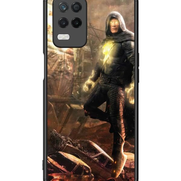 Realme 8 5G | 2D Metal Case | Black-Adam-Dwayne-Johnson-2022 | LC108
