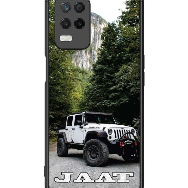 Realme 8 5G | 2D Metal Case | Jeep Ft. Jaat | LC108