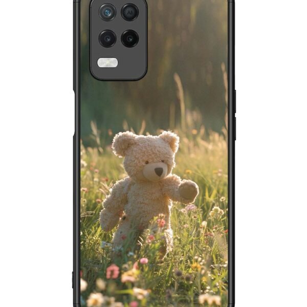 Realme 8 5G | 2D Metal Case | Teddy Bear Outdoors | LC108