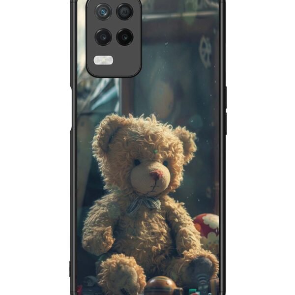 Realme 8 5G | 2D Metal Case | Old Teddy Bear | LC108